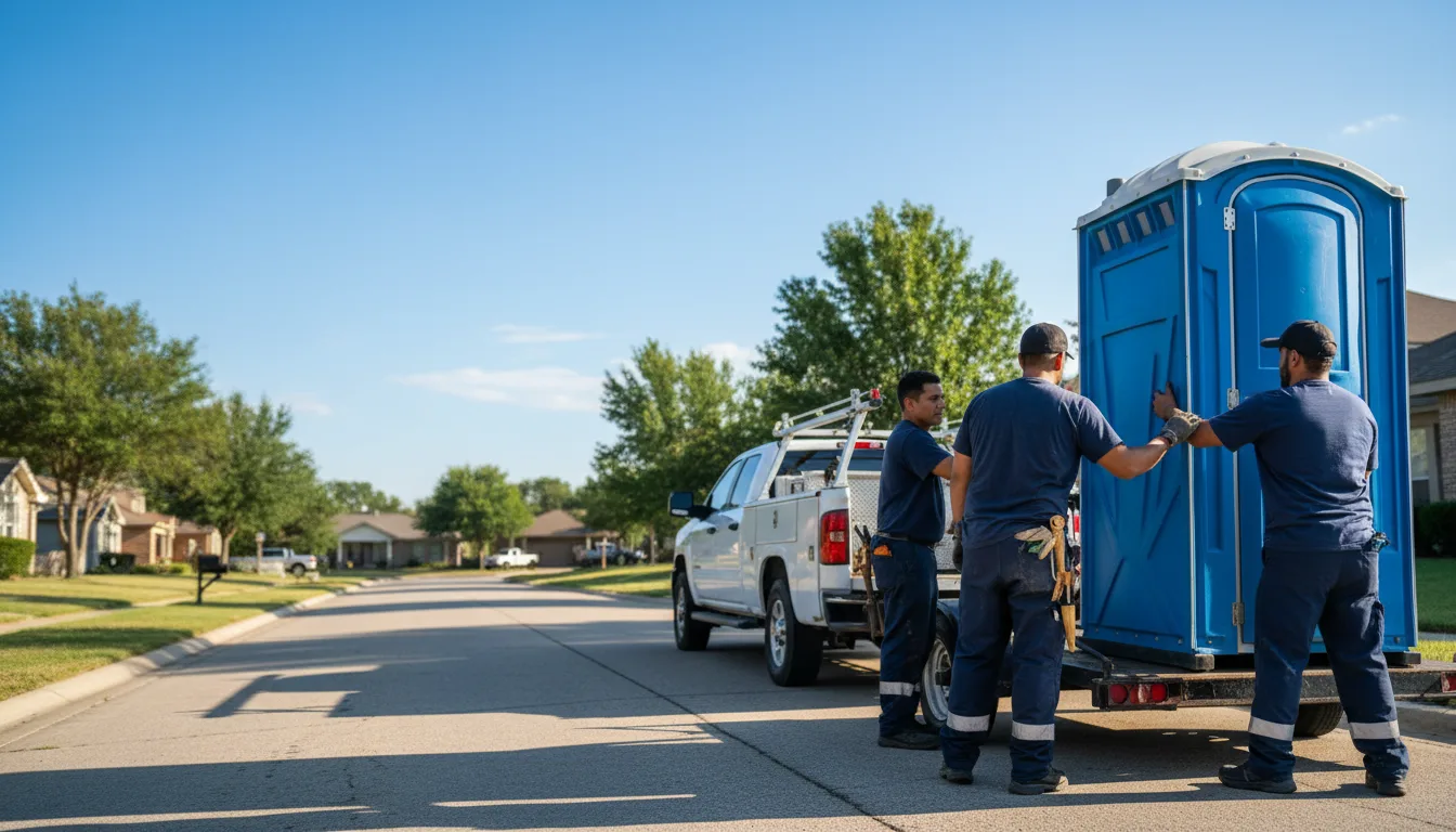 Portable Toilet Rental in Fisher, IL near me